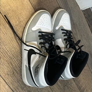 Jordan’s Gray and White Men's Shoes